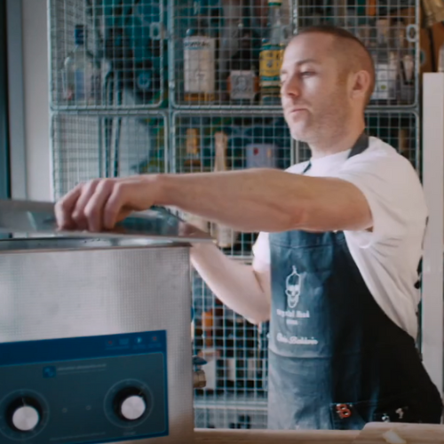Using an Ultrasonic Cleaner to Create Flavoured Vodka