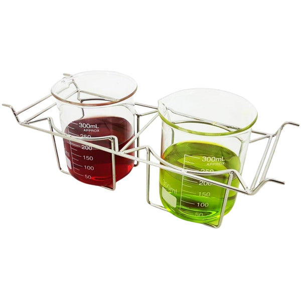 2x 300ml Beakers with Basket