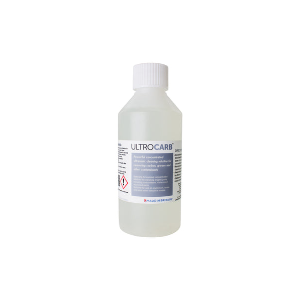 Bottle of UltroCarb on a white background
