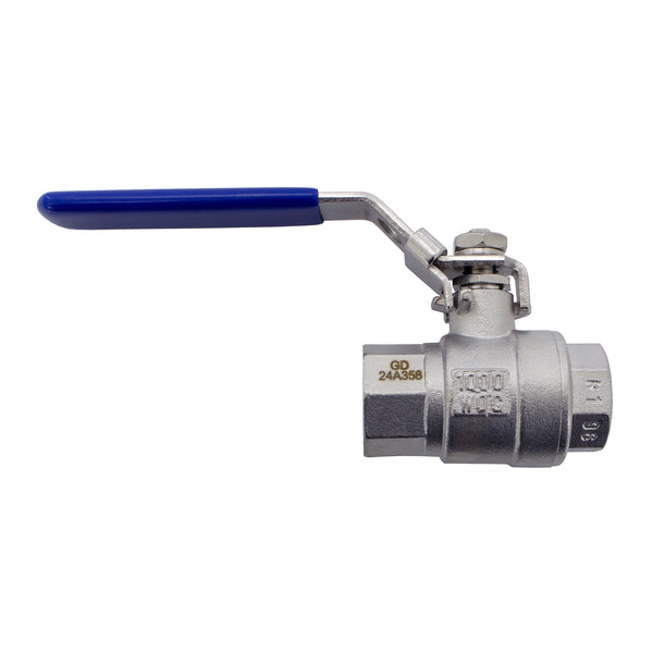 1/2" BSP Stainless Steel Ball Valve for 6L to 36L Allendale Ultrasonic Cleaners
