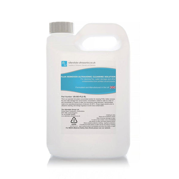 5 Litre Flux PCB Ultrasonic Cleaner Solution